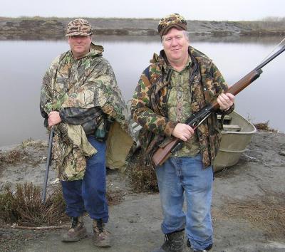 Two hunters check in at new Alviso hunting area