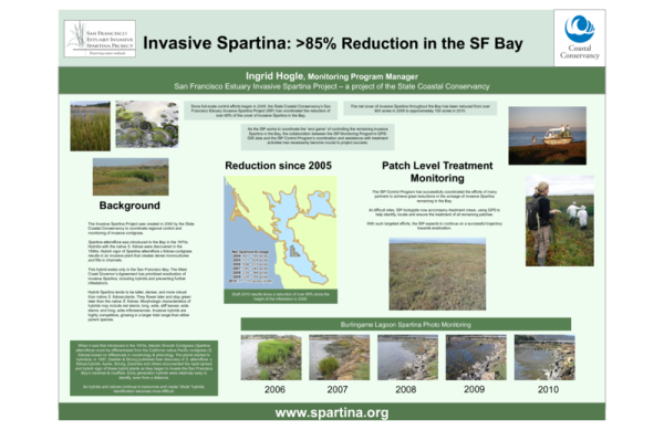 Invasive Spartina: >85% Reduction in SF Bay (Poster Thumbnail)