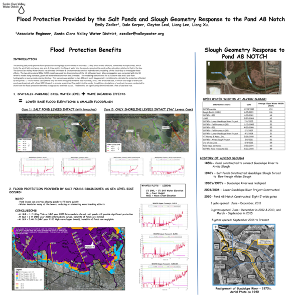 Flood Protection Provided by the Salt Ponds and Slough Geometry Response to the Pond A8 Notch Poster Thumbnail