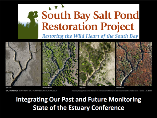 Integrating Our Past and Future Monitoring State of the Estuary Conference