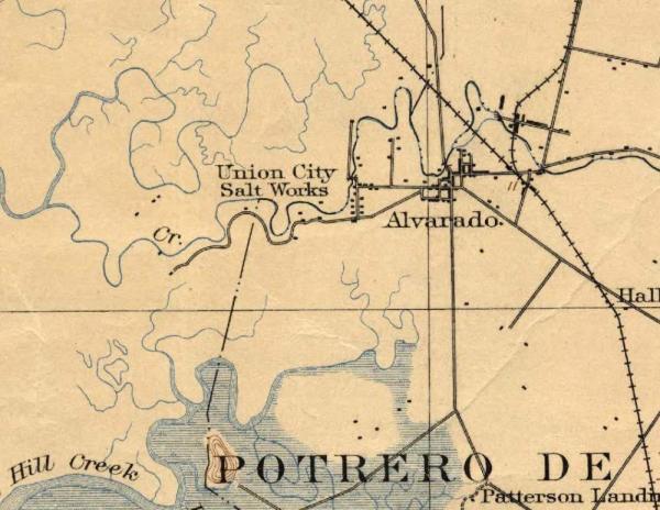 USGS Map, Research by Ruth Askevold, SFEI