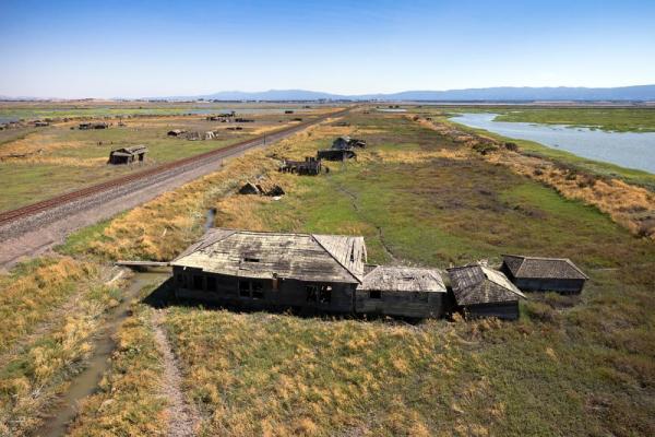 Drawbridge ghost town. Credit: Cris Benton