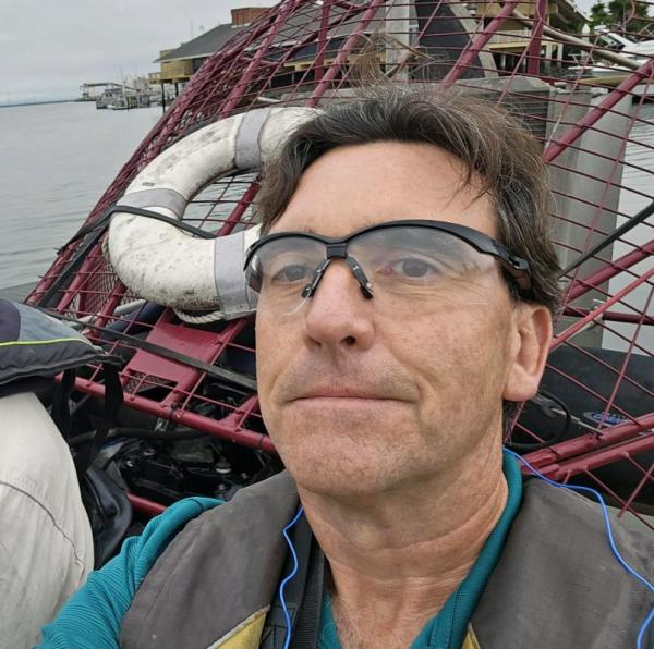 Drew Kerr on the Bay