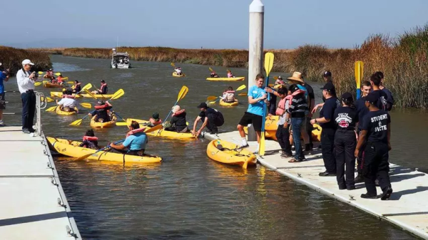 Kayakers at Day on the Bay