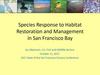 Species Response to Habitat Restoration and Management in San Francisco Bay