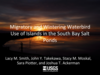 Migratory and Wintering Waterbird Use of Islands within the South Bay Salt Ponds (Title Slide)