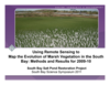 Using Remote Sensing to Map the Evolution of Marsh Vegetation in the South Bay of San Francisco: methods and Results for 2009 -10 (Title Slide)