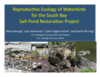 Reproductive Ecology of Waterbirds within the South Bay Salt Pond Restoration Project (Title Slide)