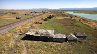Drawbridge ghost town. Credit: Cris Benton