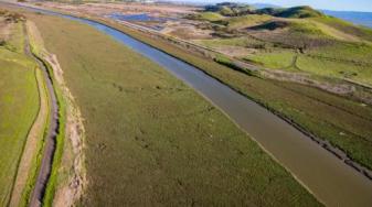 Alameda Creek Flood Control Channel. Credit: Cris Benton